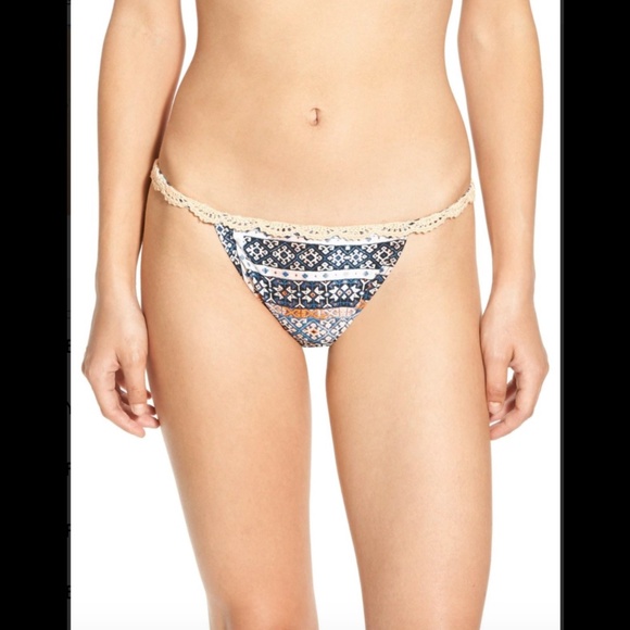 Somedays Lovin Other - NEW‎ Somedays Lovin Amardri' Lace Trim Bikini Bottoms [ SZ Medium ]